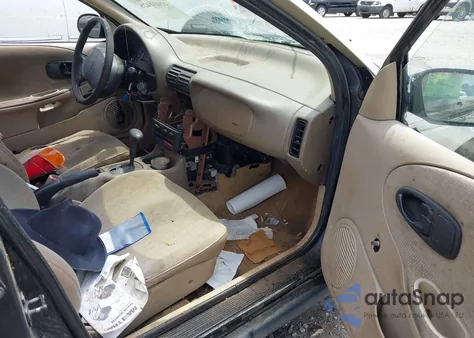 1998 Saturn Sl1 из США, поврежденный, VIN 1G8ZH5281WZ186775